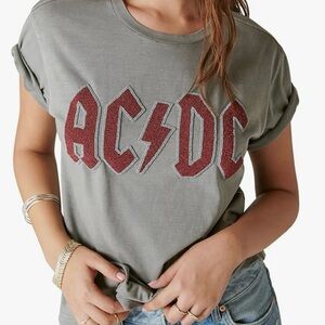 Lucky Brand AC/DC beaded t-shirt